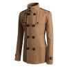 New Men's Fashion Lapel Business Button Casual Windbreaker