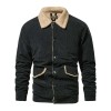 Men's Corduroy Sherlock Lapel Loose Jacket