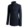 New Men's Fashion Lapel Business Button Casual Windbreaker
