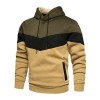 Couple's Fashion Colorblock Fleece Sweatshirt