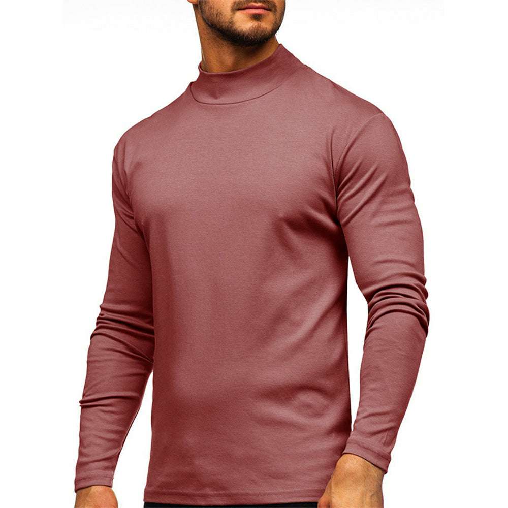 Men's Autumn and Winter Basic Thickened Warm Long Sleeve T-Shirt Men's Autumn and Winter Basic Thickened Warm Long Sleeve T-Shirt