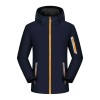 Fleece-lined outdoor reflective jacket Fleece-lined outdoor reflective jacket