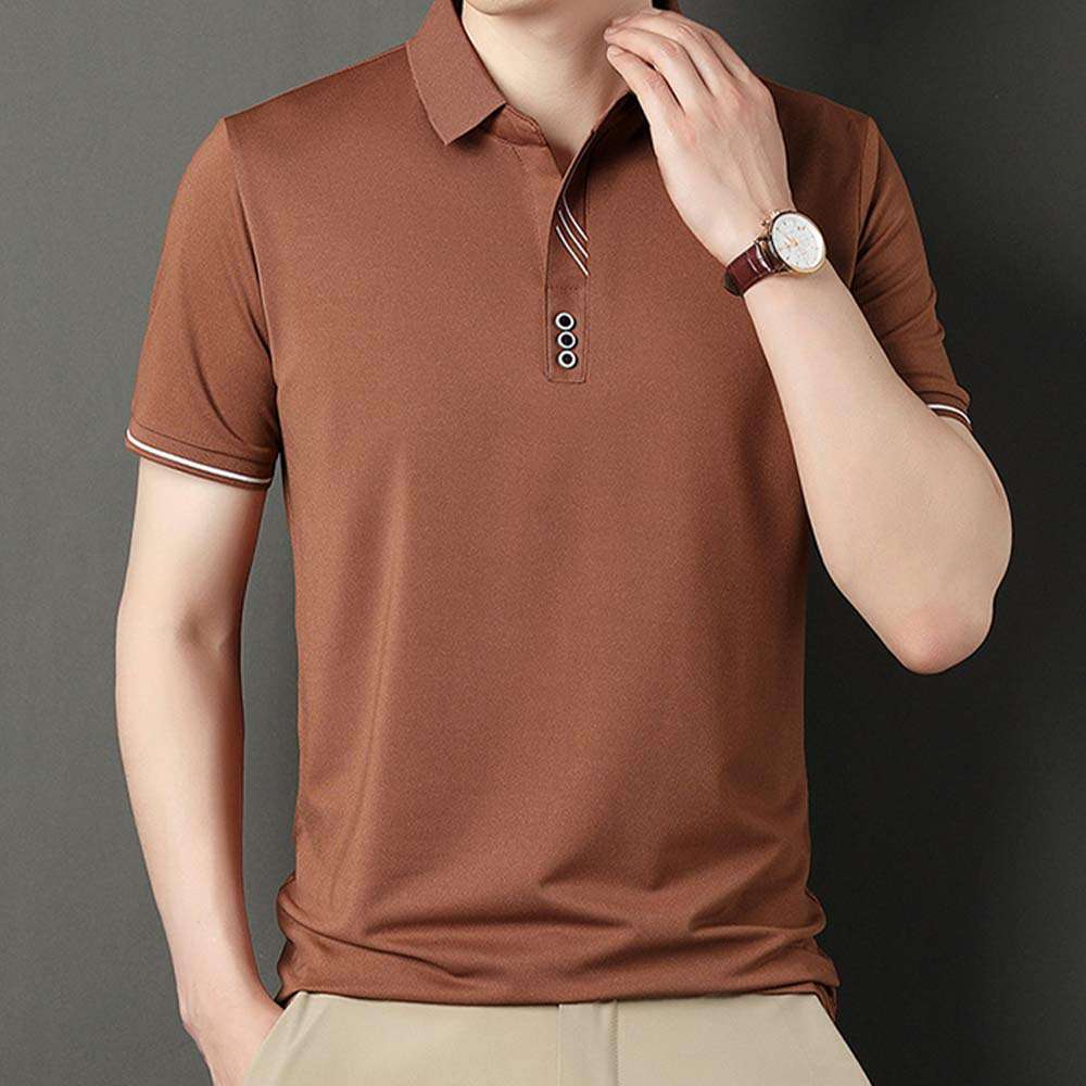 Summer new men's light and breathable seamless POLO shirt P1108 Summer new men's light and breathable seamless POLO shirt P1108