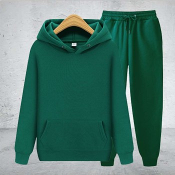 Couples Hooded Casual Sweater Set