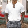 Summer New Men's Casual Tight Zipper POLO Short Sleeves P1139 Summer New Men's Casual Tight Zipper POLO Short Sleeves P1139