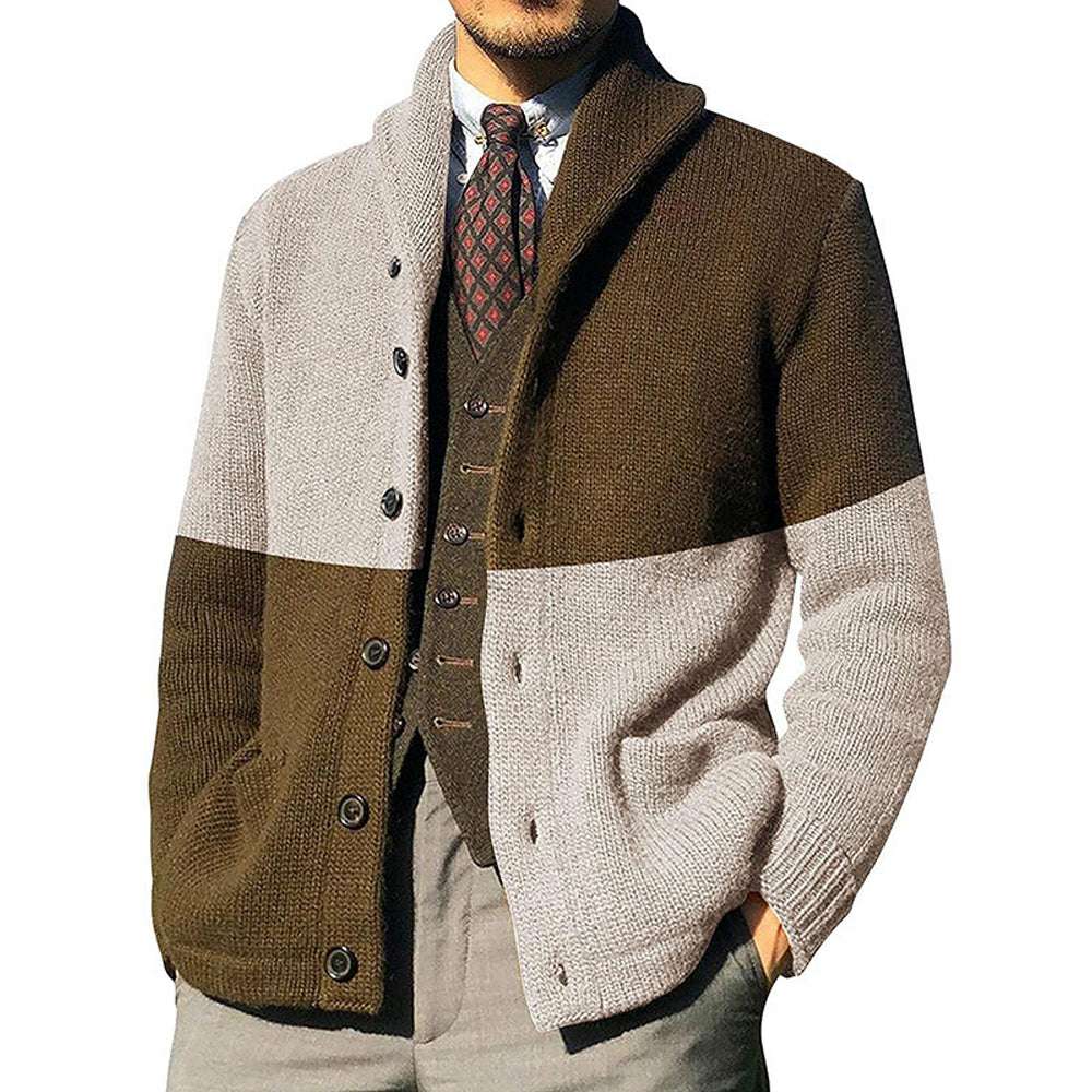 New autumn and winter warm men's knitted cardigan P1214 New autumn and winter warm men's knitted cardigan P1214