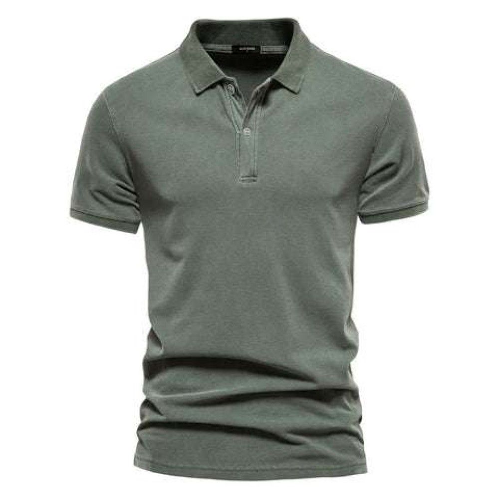 Summer new men's pure cotton polo shirt P1119 Summer new men's pure cotton polo shirt P1119