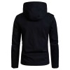 Fashion Men's Hooded Cotton Cardigan Jacket
