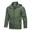 New Men's Solid Color Mountaineering Fashion Windproof Jacket