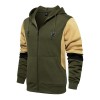 New Men's Fashion Colorblock Contrast Cardigan P1275 New Men's Fashion Colorblock Contrast Cardigan P1275