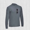 New Men's Solid Color Stretch Crew Neck Long Sleeve T-Shirt New Men's Solid Color Stretch Crew Neck Long Sleeve T-Shirt