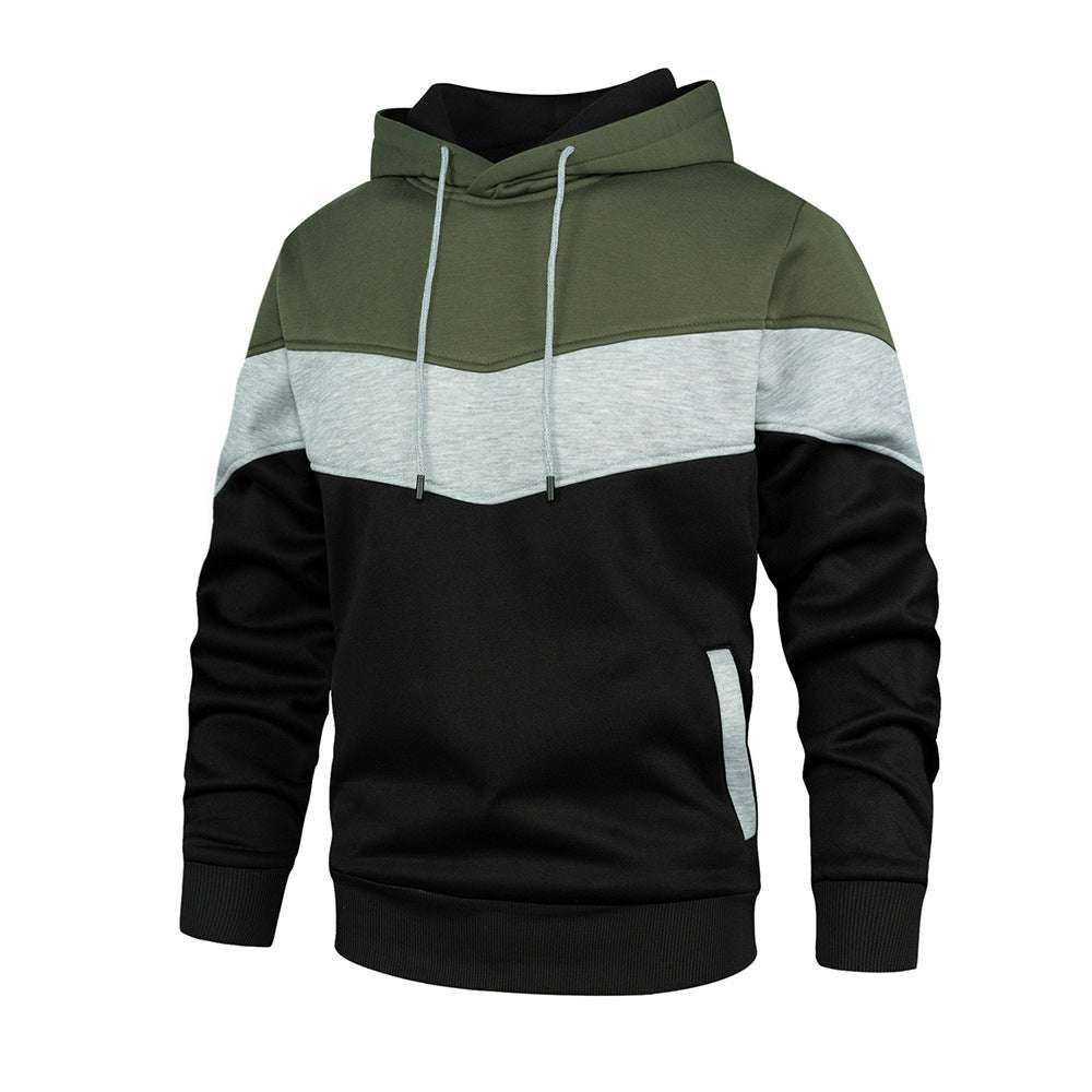Couple's Fashion Colorblock Fleece Sweatshirt
