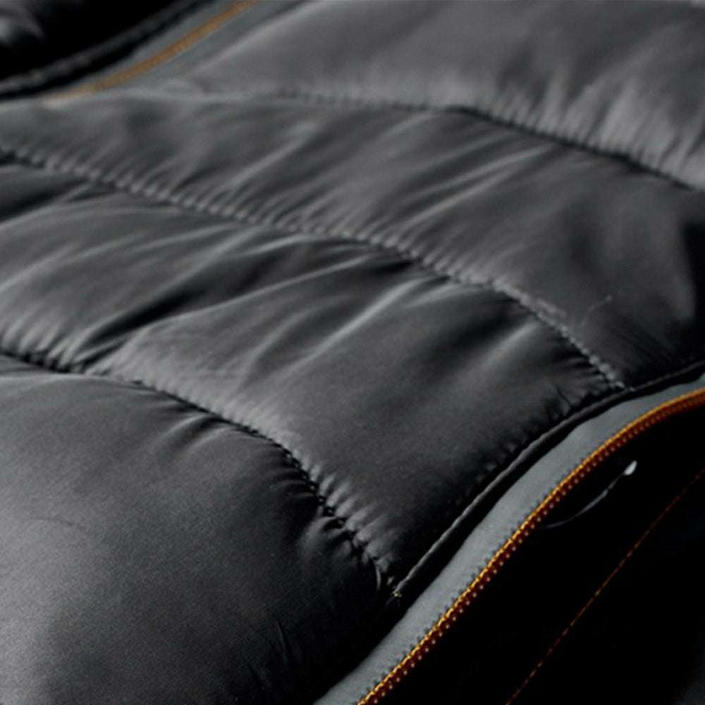 Men's winter simple casual hooded cotton coat