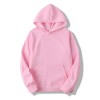Multicolor Couple's Basic Fleece Thickened Hoodie Multicolor Couple's Basic Fleece Thickened Hoodie