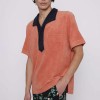 New V-neck short-sleeved POLO shirt P1141