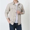 Men's New Loose Cotton Casual Workwear Shirt