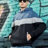 Couple's Fashion Colorblock Fleece Sweatshirt