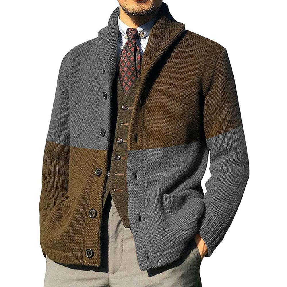 New autumn and winter warm men's knitted cardigan P1214 New autumn and winter warm men's knitted cardigan P1214