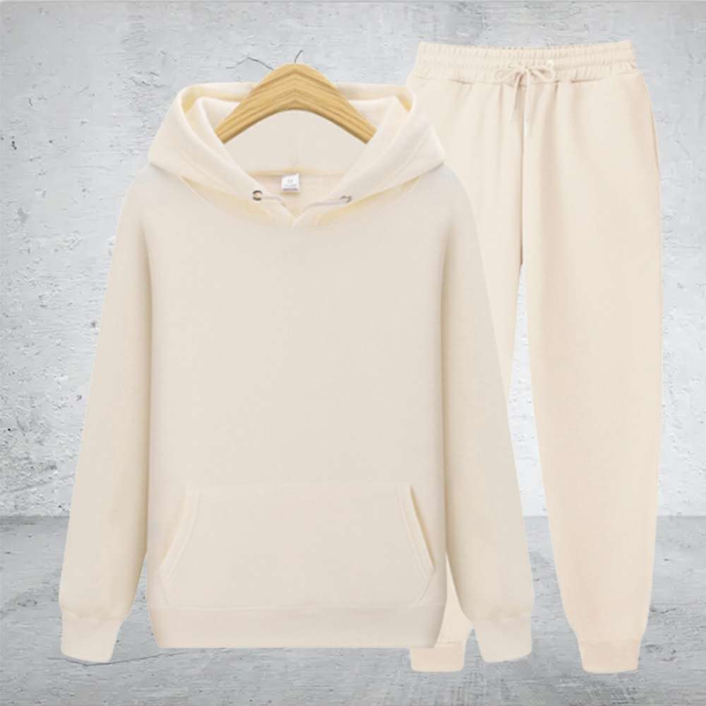 Couples Hooded Casual Sweater Set Couples Hooded Casual Sweater Set