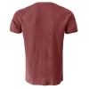 Waffle Button Raglan Men's Short Sleeve