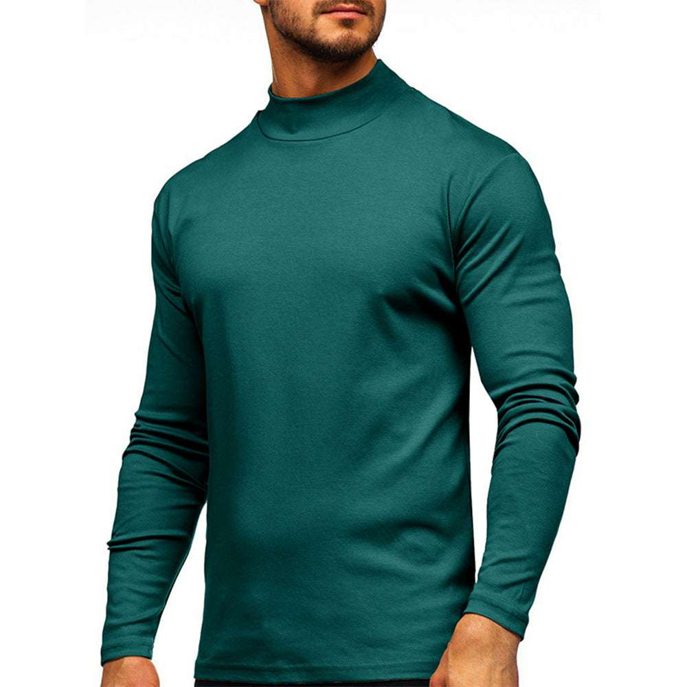Men's Autumn and Winter Basic Thickened Warm Long Sleeve T-Shirt Men's Autumn and Winter Basic Thickened Warm Long Sleeve T-Shirt