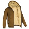 Men's all-match plus fleece thickened zipper hooded sweater cardigan jacket P1247 Men's all-match plus fleece thickened zipper hooded sweater cardigan jacket P1247