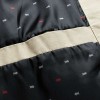 Fashion Men's Rib Neck Solid Jacket Fashion Men's Rib Neck Solid Jacket