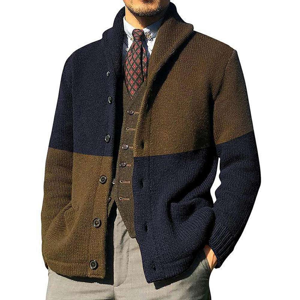 New autumn and winter warm men's knitted cardigan P1214 New autumn and winter warm men's knitted cardigan P1214