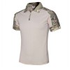Men's camouflage stitching casual lapel T-Shirt P1138 Men's camouflage stitching casual lapel T-Shirt P1138
