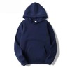 Multicolor Couple's Basic Fleece Thickened Hoodie Multicolor Couple's Basic Fleece Thickened Hoodie