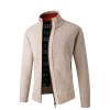 Men's slim knit cardigan P1243