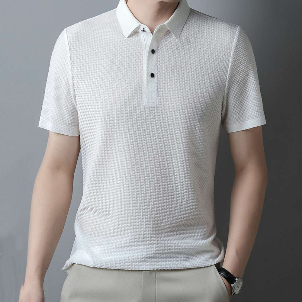 New men's POLO shirt short-sleeved T-shirt P1103