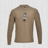 New Men's Solid Color Stretch Crew Neck Long Sleeve T-Shirt New Men's Solid Color Stretch Crew Neck Long Sleeve T-Shirt