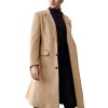 Men's Business Solid Color Casual British Style Coat