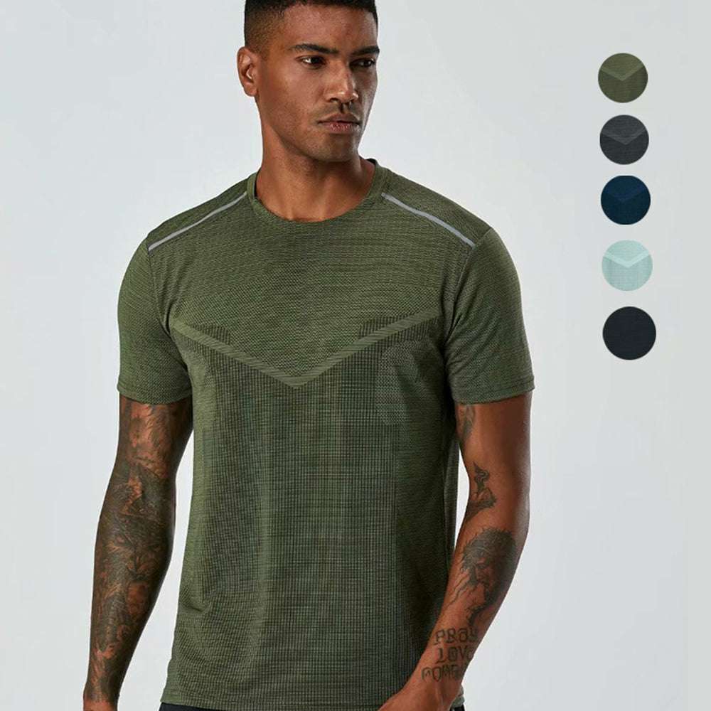 Round Neck Short Sleeve Sports T-Shirt Round Neck Short Sleeve Sports T-Shirt
