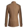 New Men's Fashion Lapel Business Button Casual Windbreaker
