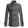 New Men's Fashion Lapel Business Button Casual Windbreaker