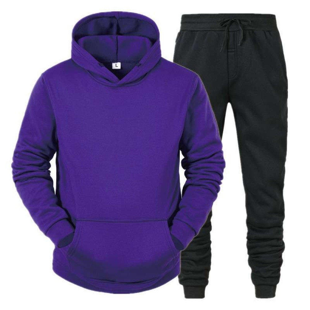 Enjoyzones Men's new fashion thickened hooded suit Enjoyzones Men's new fashion thickened hooded suit