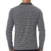 New Men Striped Casual Breathable Long Sleeve Polo Shirt New Men Striped Casual Breathable Long Sleeve Polo Shirt