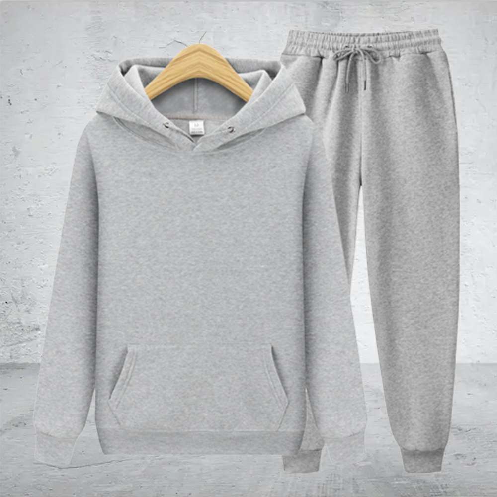 Couples Hooded Casual Sweater Set Couples Hooded Casual Sweater Set