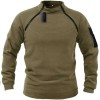 Solid color men's warm turtleneck sweater Solid color men's warm turtleneck sweater