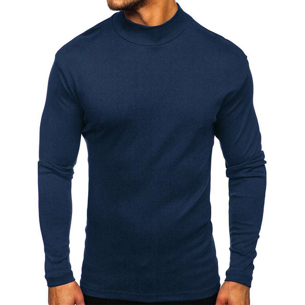 Men's Autumn and Winter Basic Thickened Warm Long Sleeve T-Shirt Men's Autumn and Winter Basic Thickened Warm Long Sleeve T-Shirt