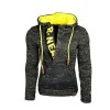 Men's Thermal Long Sleeve Hooded Drawstring Sweatshirt P1184