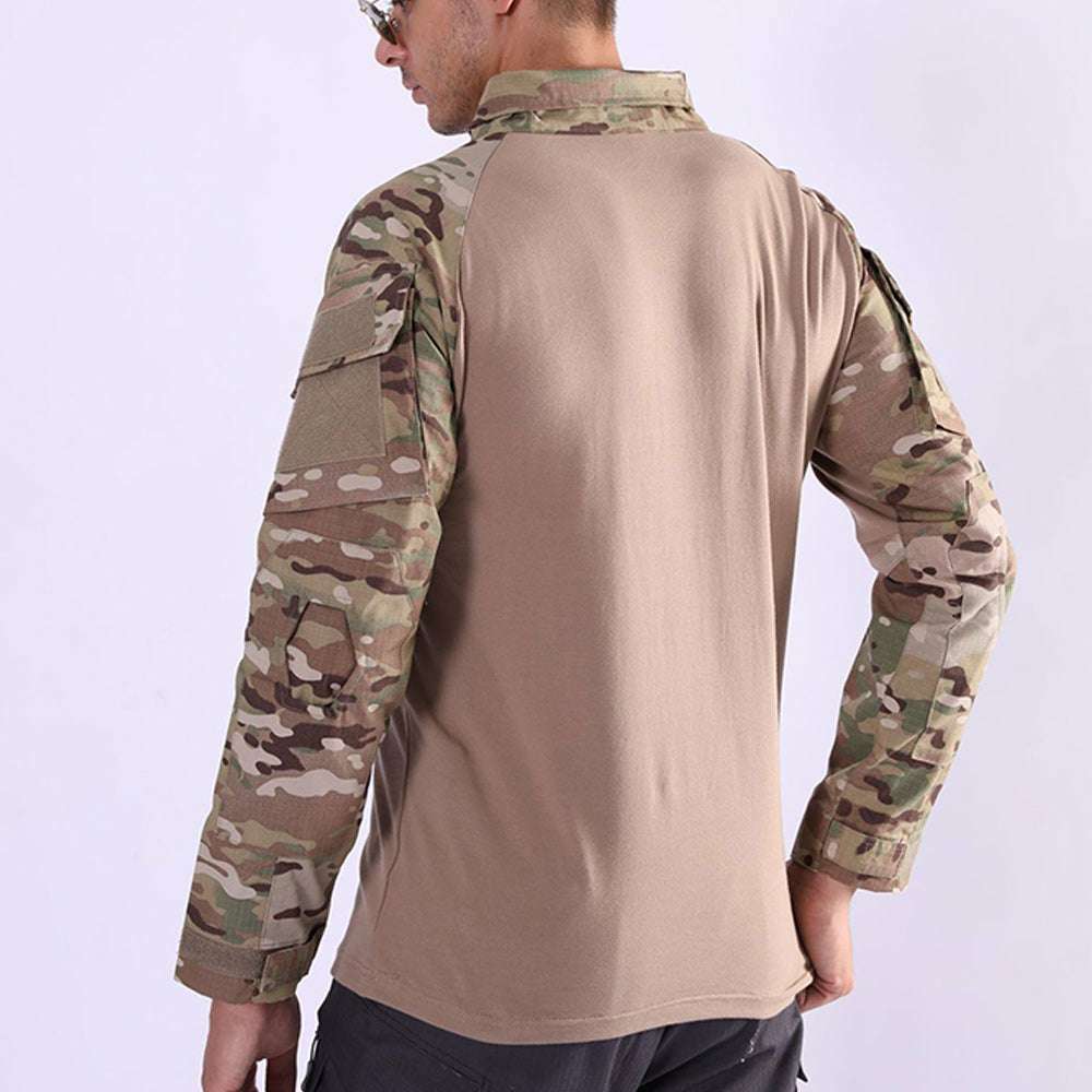 Men's Camo Uniform Tactical Long Sleeve Men's Camo Uniform Tactical Long Sleeve