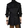 New Men's Slim Solid Color Long Sleeve Windbreaker