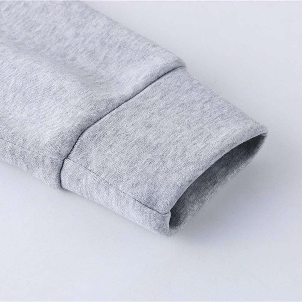Multicolor Couple's Basic Fleece Thickened Hoodie Multicolor Couple's Basic Fleece Thickened Hoodie