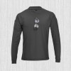 New Men's Solid Color Stretch Crew Neck Long Sleeve T-Shirt New Men's Solid Color Stretch Crew Neck Long Sleeve T-Shirt
