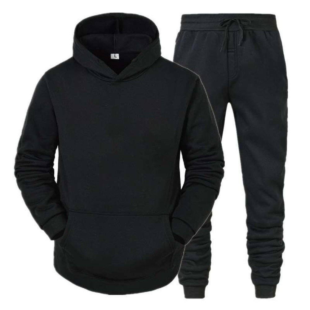 Enjoyzones Men's new fashion thickened hooded suit Enjoyzones Men's new fashion thickened hooded suit
