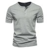 Men's T-shirt with round neck and short sleeves Men's T-shirt with round neck and short sleeves
