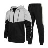 Men's Zip Hooded Long Sleeve Trousers Casual Suit Men's Zip Hooded Long Sleeve Trousers Casual Suit